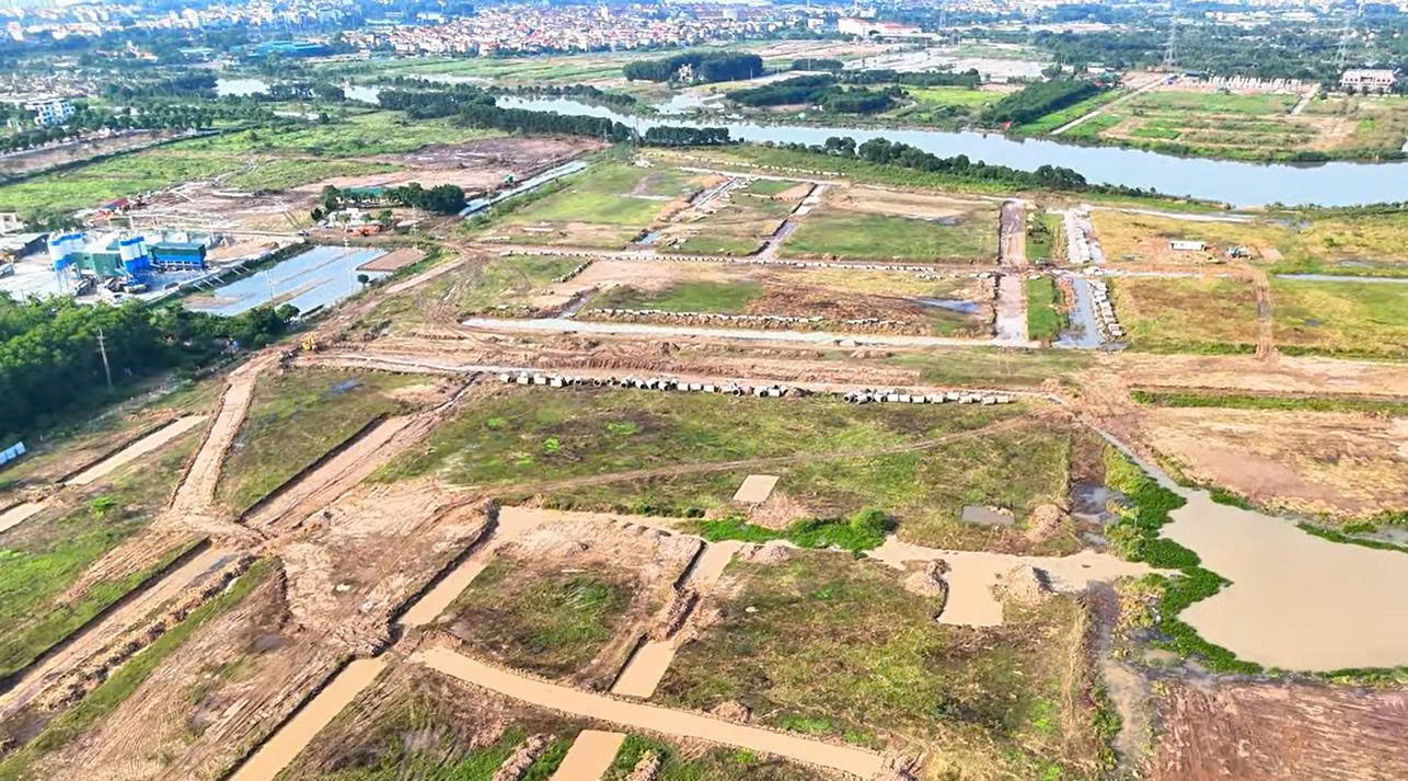 Tiến độ thi công dự án Pearl Rivera Hanoi